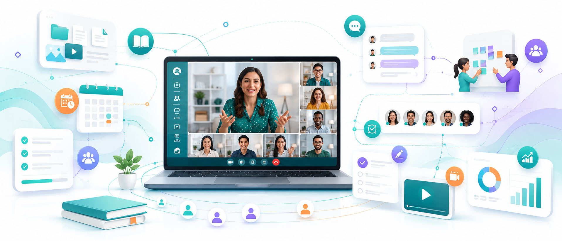 Outil de classe virtuelle e-learning