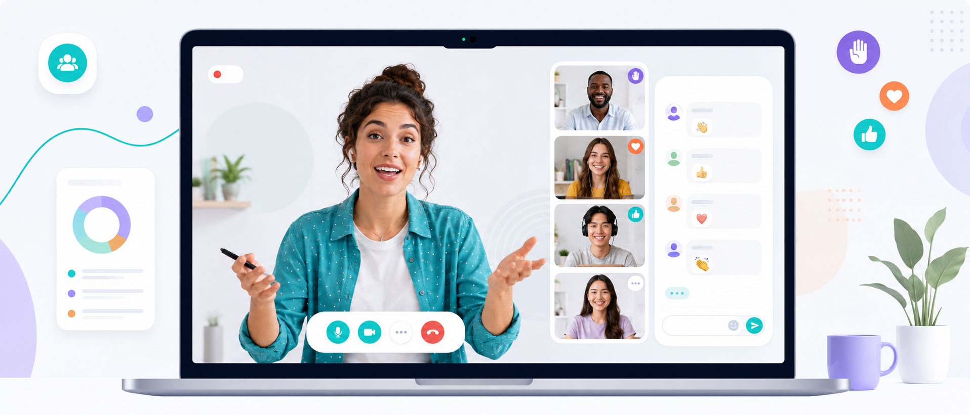 Visioconférence adaptée au e-learning
