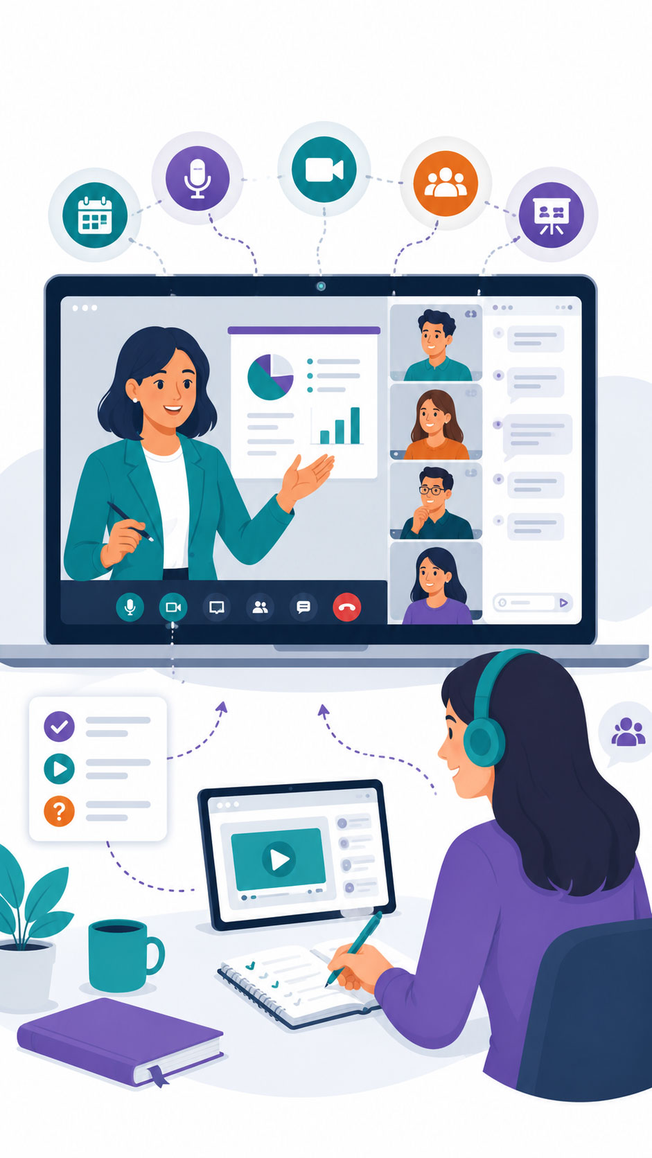 Formation classe virtuelle et animation à distance