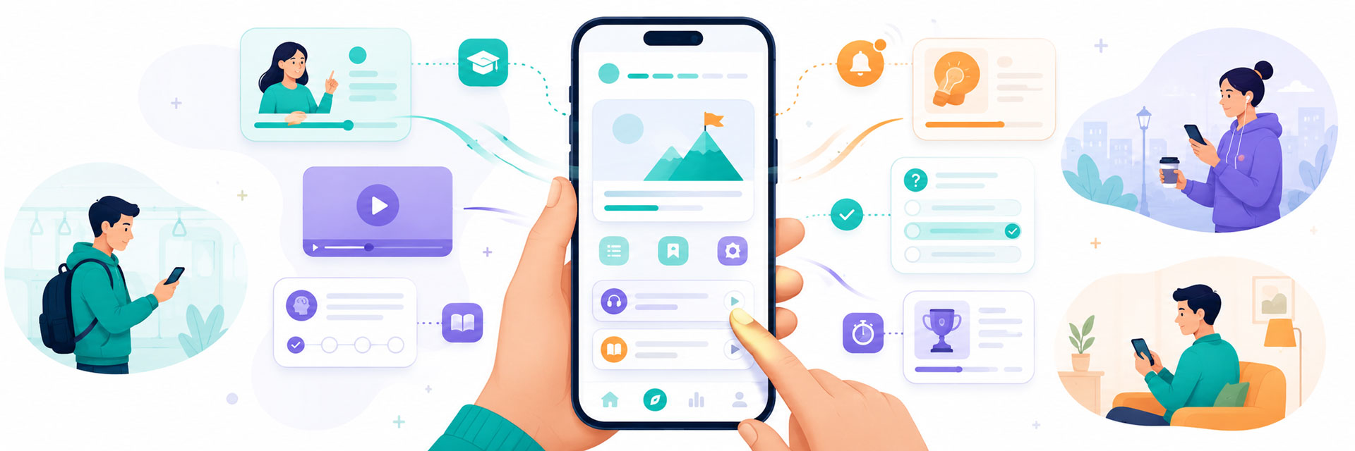 mobile_learning Mobile learning : modules e-learning adaptés pour smartphones